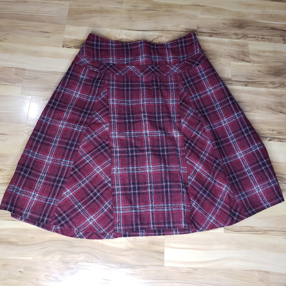 Plaid Skirt
